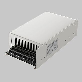 Блок питания PSL002 12V 600W IP 20 811015, 24*13*7 см, Maytoni Led Strip 811015, Серебро