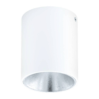 Светильник 10*12 см, 1*LED белый/серебристый/серебряный/ Eglo PROMO Polasso 94504