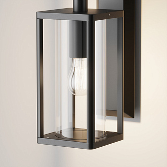 Светильник настенный 30,5*11,5*20 см, 1*E27, 15W, Maytoni CELL O452WL-01GF1 серый