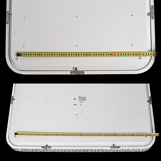 Светильник 90*64 см, 120W, 3000-4200K с пультом Citilux Герцог 722120RC белый