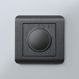 W0012104 Рамка на 1 пост Stream, графит Werkel, 4690389162121