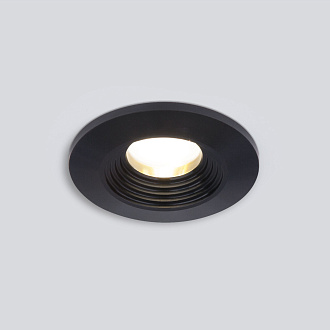 Точечный светильник LED 3W, 3000 К, 2,5*3,8*2 см, черный, Elektrostandard Gridi 9903 LED