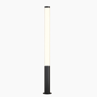 Садово-парковый светильник 15,5*153 см, LED 70W 3000K Maytoni Outdoor Ster O467FL-L70B3K черный