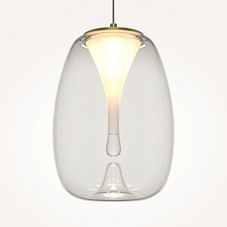 Подвесной светильник 20*20*333,1 см, LED, 7W, 3000К, Maytoni SPLASH MOD282PL-L8G3K1 золотой