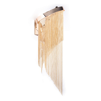 Настенный светильник 28*66 см, 2*E14 Loft it Stream 10208W Gold