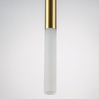 Подвесной светильник *2*99-179 см, *LED*5W, 4000K, Lightstar Tubo LT7474432, золотой