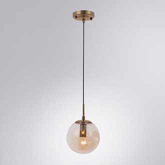 Светильник 15 см, Arte Lamp Tureis A9915SP-1PB, медь 