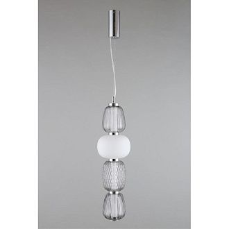 Подвесной светильник 17*100-190 см, 1*LED, 29W, 3000K, Aployt Oliwcia APL.319.16.29, хром