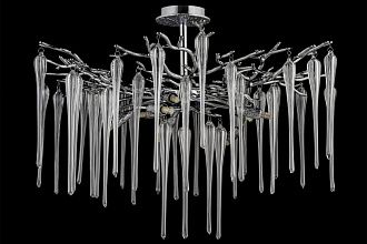 Люстра потолочная *76*58 см, 10*G9*40W, Dio D`arte Tavenna Nickel Tavenna H 1.3.76.101 N, Никель