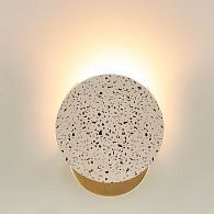 Бра JORD White 8,5*13*16 см, 1*E14*40W, ImperiumLoft JORD01, Золотистый