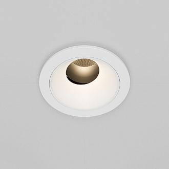 Встраиваемый светильник 6,2*7 см, LED*7W, 3000 К, Wise DL057-7W3K-W Maytoni Downlight, Белый, вр 5,8 см