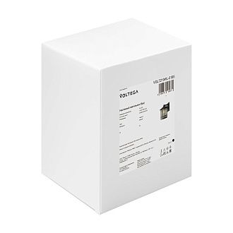 Уличный настенный светильник 23*18*-27,5 см, 1*E27*40W, Voltega Доми / Domi VGL7219WL-01B5, Черный