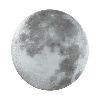 Светильник 33*33*7- см, 1*LED*36W, 4000K, Sonex Moon 3084/CLN, белый