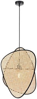Подвесной светильник 33*150 см, 1*E27, 60W, Wertmark Palma WE520.02.716, черный
