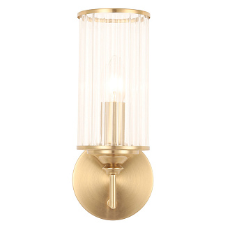Бра 33 см, Crystal Lux GLORIA AP1 BRASS, латунь