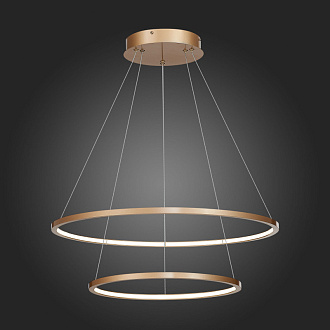 Светильник подвесной 60 см, 56W 4000K ST LUCE ST603 IN ST603.243.56 Золотистый