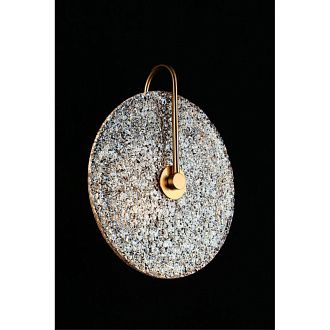 Бра 12*28*33 см, 1*LED, 5W, 3000K, Aployt Luca APL.329.41.05, латунный