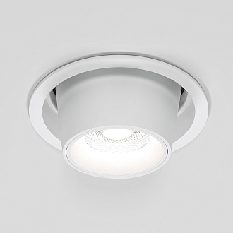 Светильник 8 см, 8W, 4000K, Elektrostandard 25086/LED, белый, вр 7,5 см