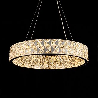 Люстра *60*10 см, LED*56W, 3000-6000K, Modelux  ML.335.600 CR, Хром