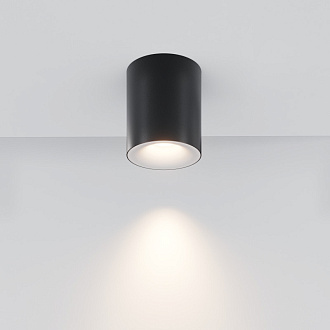 Светильник 10 см, Maytoni Spark C094-GU10-B, черный