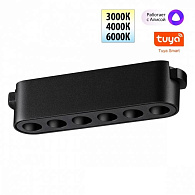 Светильник 12 см, 6W, 3000-6000K, Novotech EASY 359458, черный