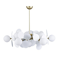 Подвесная люстра Loft IT Matisse 10008/12 white, диаметр 75 см, золото-белый