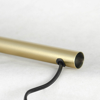 Торшер Lussole RIVER LSP-0651 матовое золото