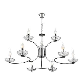 Люстра *62*63,5- см, 9*E14*40W, Lumion Lolina LUM8155/9, хром