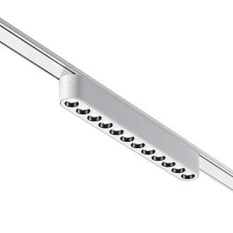 Трековый светильник для низковольтного шинопровода 22,2*2,5* см, LED 12W*3000 К, Novotech Shino Smal, белый, 359243