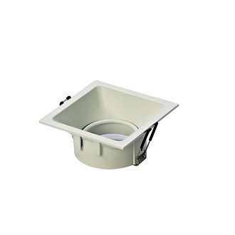 Светильник встраиваемый 9,2*9,2*4-4 см, вр 8 см, 1*GU10*12W, Mantra Comfort Gu10 MANC0162, матовый белый