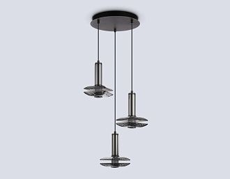 Подвесной светодиодный светильник **- см, **W, 3000K, Ambrella Light High Light LH31012, серый