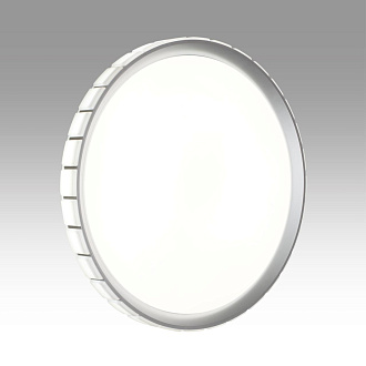 Cветильник 49,5*7,5 см, LED 70W, 3000-6000 К, IP43, белый/серебристый, пластик Sonex Kupi Silver, 7696/EL