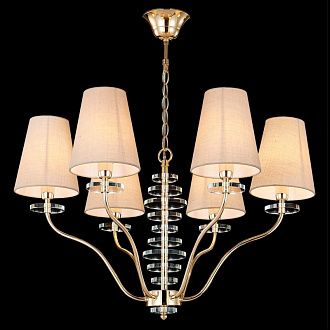 Люстра 69 см, Crystal Lux ARMANDO SP6 GOLD Золотой