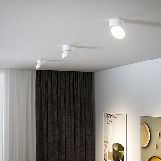Светильник 9 см, 10W, 4000K, Elektrostandard 25053/LED, белый