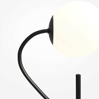 Торшер 16*16*171,5 см, 1*E27, 3000К, Maytoni Fly MOD230FL-01B черный