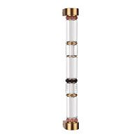 Настенный светильник 60 см, 22W, 4000K, Odeon Light L-Vision Collier 5455/18WL, латунь