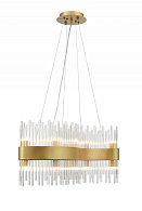 Подвесной светильник 18*60*100 см, 10*G9 золото Vele Luce Kronos VL3244P10