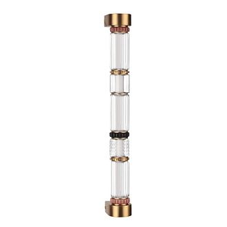Настенный светильник 60 см, 22W, 4000K, Odeon Light L-Vision Collier 5455/18WL, латунь