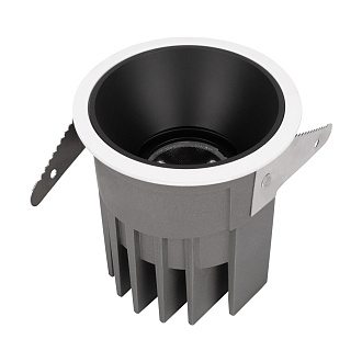 Встраиваемый светильник 8*8,5 см, 1*LED*12W 4000K LOFT IT Comb 10330/F White Black белый, черный, вр 7 см