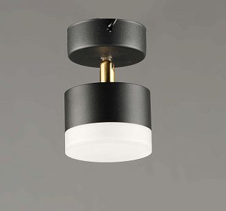 Люстра Ø85 x H120, мм, 1*15W, BK (Черный) Rilon 7023/1 BK