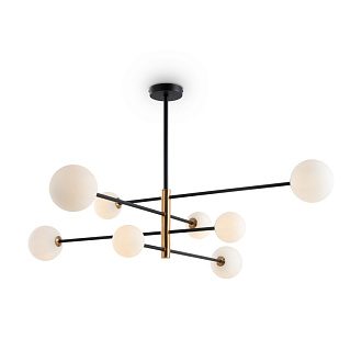 Светильник 114 см, Freya Sphirity FR5376CL-08B, черный