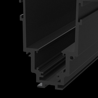 Шинопровод 100 см встраиваемый Maytoni Technical Magnetic track system S35 TRX004-221B черныйIP 20