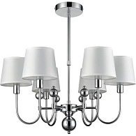 Потолочная люстра  64*54 см, 6*E14 хром Vele Luce Fabio VL1933L06