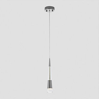Подвесной светильник 5,5**134 см, LED 6W, 3000 / 6000K, Хром MODELUX ML.88096.1 CH