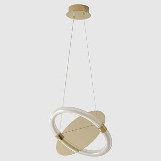 Светильник подвесной 22,3*32*22,3-225,4 см, *LED*22W, 3000K, Crystal Lux Nebula NEBULA SP22W LED GOLD, Золото