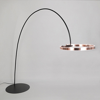 Торшер 220*210 см, 1*LED *W 4000K Lussole Shoe LSP-0937 черный\медный