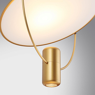 Подвесной светильник 45 2*LED GU10*7W 3000K Odeon Light ORBIT 7028/2L золотой