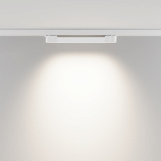 Трековый трехфазный светильник 38 см, 10W, 4000K, Maytoni Basis TR196-3-10W4K-W, белый