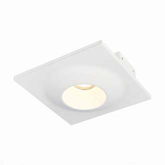 Встраиваемый светильник из гипса 22*22 см, 50W, ST LUCE ST253.508.01 Белый
