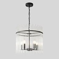 Люстра 40 см, Crystal Lux CLARO SP5, черный
